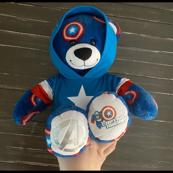 Build-A-Bear Other - Avengers Captain America Build a Bear